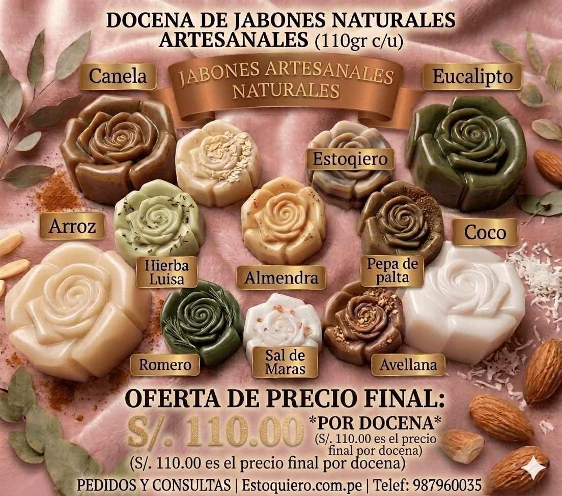 jabones naturales al por mayor